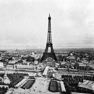 La Tour Eiffel vue du Trocadéro en 1889.
JACQUES BOYER/Roger-Viollet
AFP [JACQUES BOYER/Roger-Viollet]
