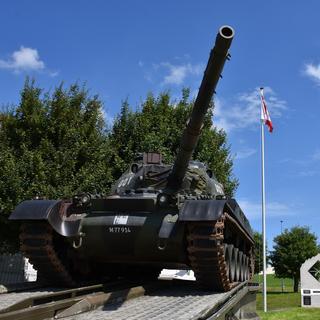 La place d'armes de Bure fête ses 50 ans. [RTS - Gaël Klein]