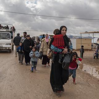 Le retour des cinq millions de réfugiés syriens est compromis. [NurPhoto/AFP - Alvaro Fuente]