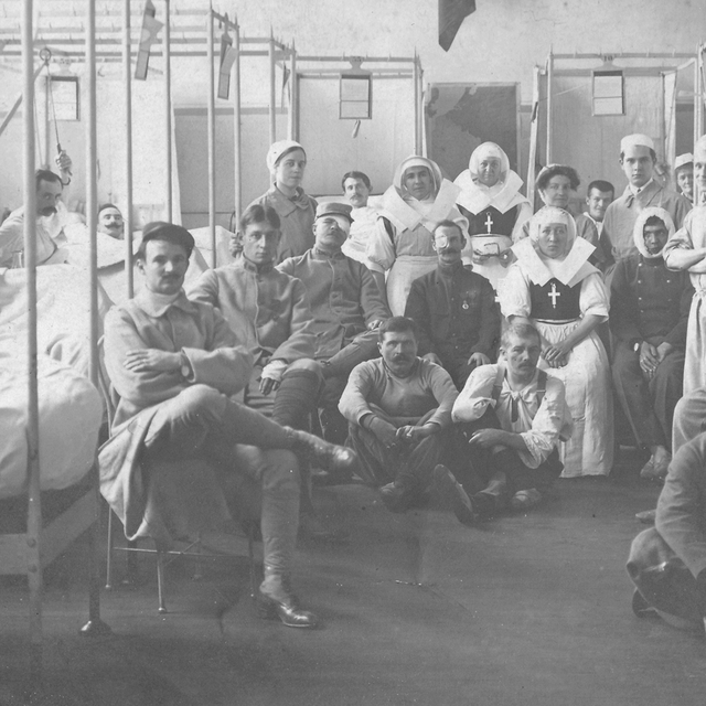 Hôpital 1914-1918 [Wikimedia Commons]