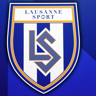 Le nouveau logo du Lausanne-Sport est un sacrilège pour beaucoup de supporters. [Keystone - Salvatore Di Nolfi]