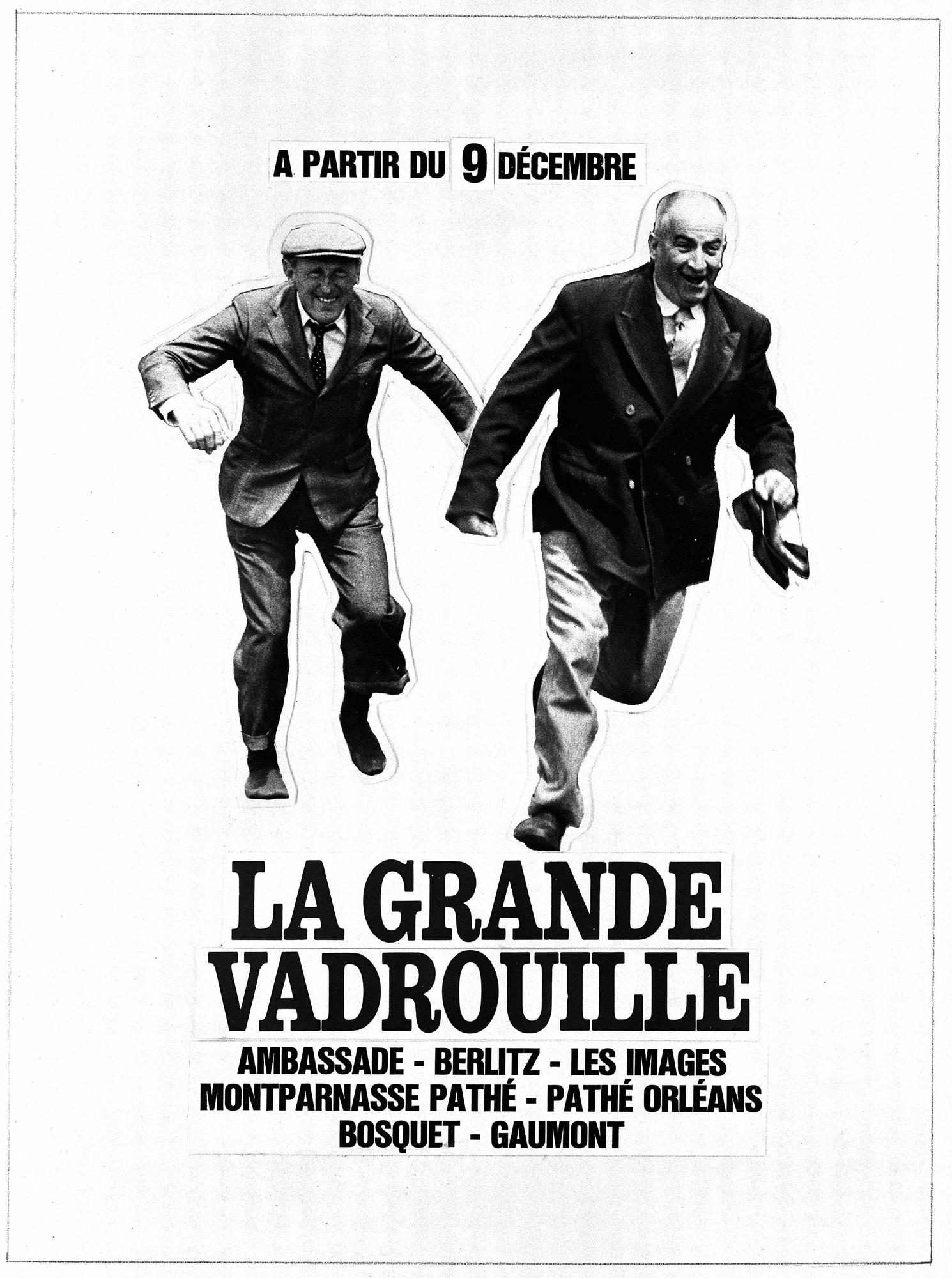 Une affiche du film "La grande vadrouille". [Collection Roger-Viollet/AFP]