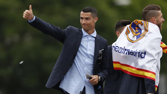 Ronaldo a tenu à rassurer les fans du Real. [Francisco Seco]