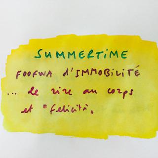 Visuel de l'émission Anticyclone, séquence Summertime sur Foofwa d'Imobilité. [RTS - DR]