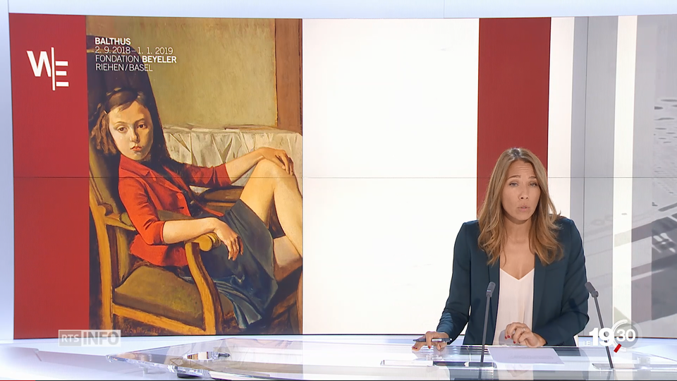 Bâle accroche et explique au public les jeunes filles lascives de Balthus_2