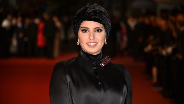 La PDG du Doha Film Institute, Fatma Al Remaihi, le 21 mai 2016 au 69e Festival de Cannes. [AFP - Alberto Pizzoli]