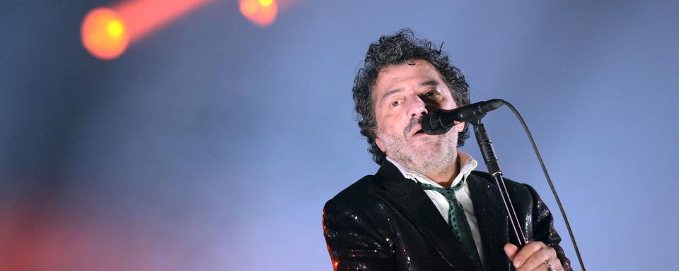 Le chanteur Rachid Taha est décédé d'une crise cardiaque à l'âge de 59 ans dans la nuit du mardi 11 septembre au mercredi 12 septembre 2018. [AFP - Thomas Bregardis]