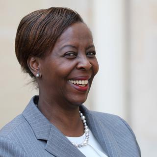 Louise Mushikiwabo, nouvelle secrétaire générale de l'Organisation internationale de la Francophonie. [AFP - Ludovic Marin]