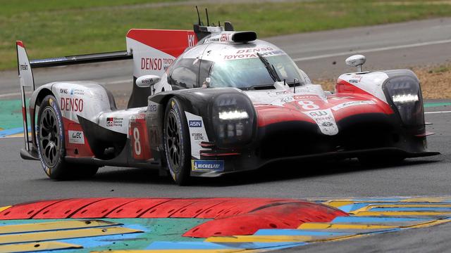 La voiture de Sébastien Buemi, Kazuki Nakajima et Fernando Alonso. [EPA/Keystone - Eddy Lemaistre]