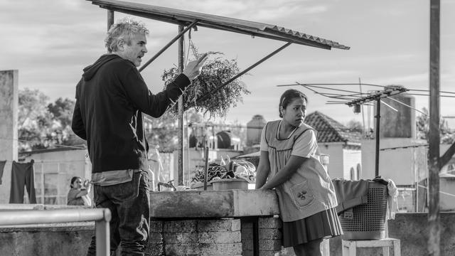 "Roma", long métrage en noir et blanc récompensé à Cannes, sur Netflix. [Netflix/AP/Keystone - Carlos Somonte]