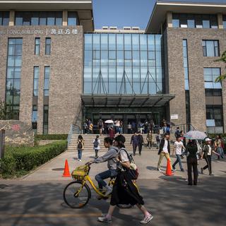 Le mouvement #MeToo résonne dans les couloirs de plusieurs universités chinoises (ici, celle de Pékin). [EPA/Keystone - Roman Pilipey]