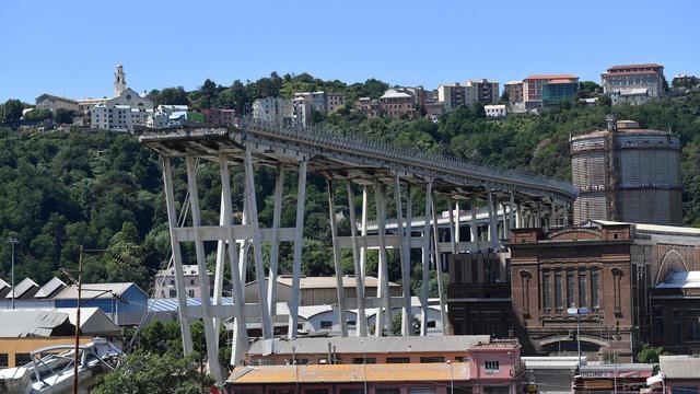 L'Italie prend la mesure de l'état de ses infrastructures. [EPA/Keystone - Luca Zennaro]