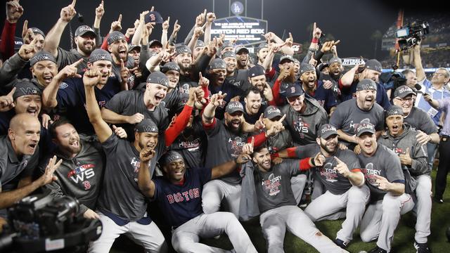 Les Red Sox ont largement dominé cette finale. [Mike Nelson]