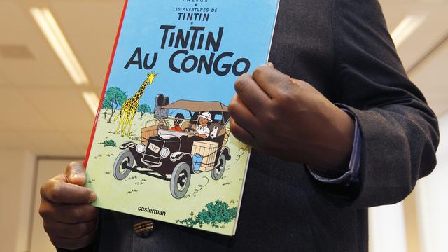 Tintin au Congo. [Reuters - Thierry Roge]