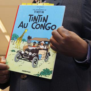 Tintin au Congo. [Reuters - Thierry Roge]