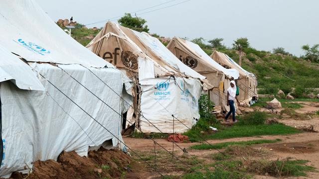 Le camp de réfugiés de Hitsats, en Ethiopie. [AFP - Vincent Defait]