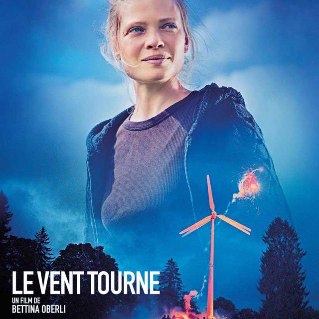 L'affiche du film "Le vent tourne" de Bettina Oberli. [Rita Productions / Silex Films / Versus Production]