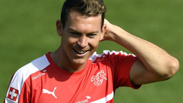 Stephan Lichtsteiner joue vendredi 08.06.2018 son 100e match en sélection nationale. [Keystone - Walter Bieri]