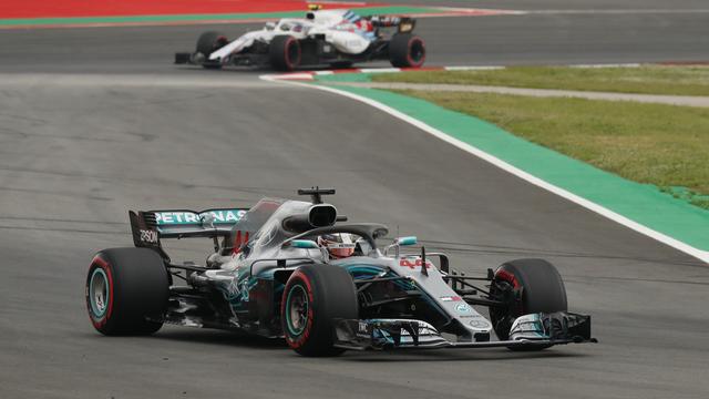 Lewis Hamilton a décroché la pole position du Grand Prix d'Espagne. [Manu Fernandez]