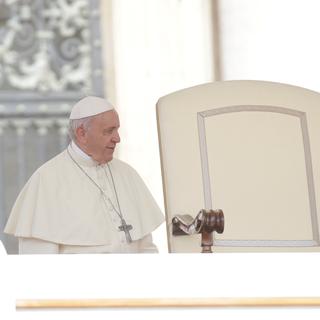 Le pape François, photographié ici le 30 mai 2018 au Vatican. [Reuters - Max Rossi]