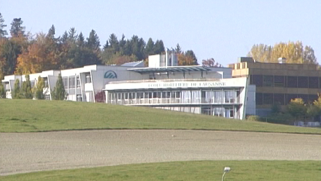 Les bâtiments de l'Ecole hôtelière de Lausanne au Chalet-à-Gobet, 2005. [RTS]