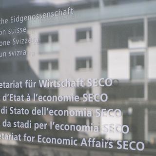 Le secrétariat d'Etat à l'économie (SECO) à Berne. [Keystone - Gian Ehrenzeller]