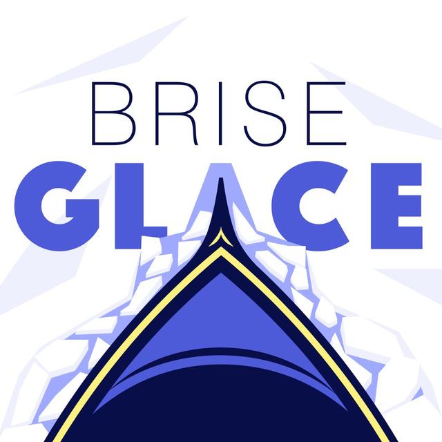 Visuel du podcast "Brise Glace" du journal Le Temps. [twitter.com/BriseGlace_LT]