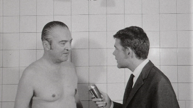 Le sauna en 1966. [RTS]