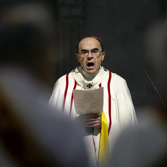 L'archevêque de Lyon est accusé de ne pas avoir dénoncé à la justice des agressions sexuelles sur des enfants. [AP/Keystone - Laurent Cipriani]