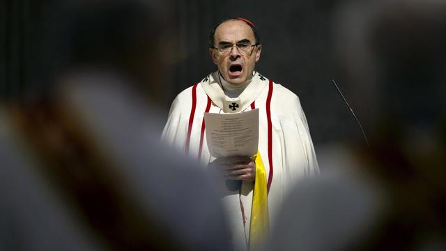L'archevêque de Lyon est accusé de ne pas avoir dénoncé à la justice des agressions sexuelles sur des enfants. [AP/Keystone - Laurent Cipriani]