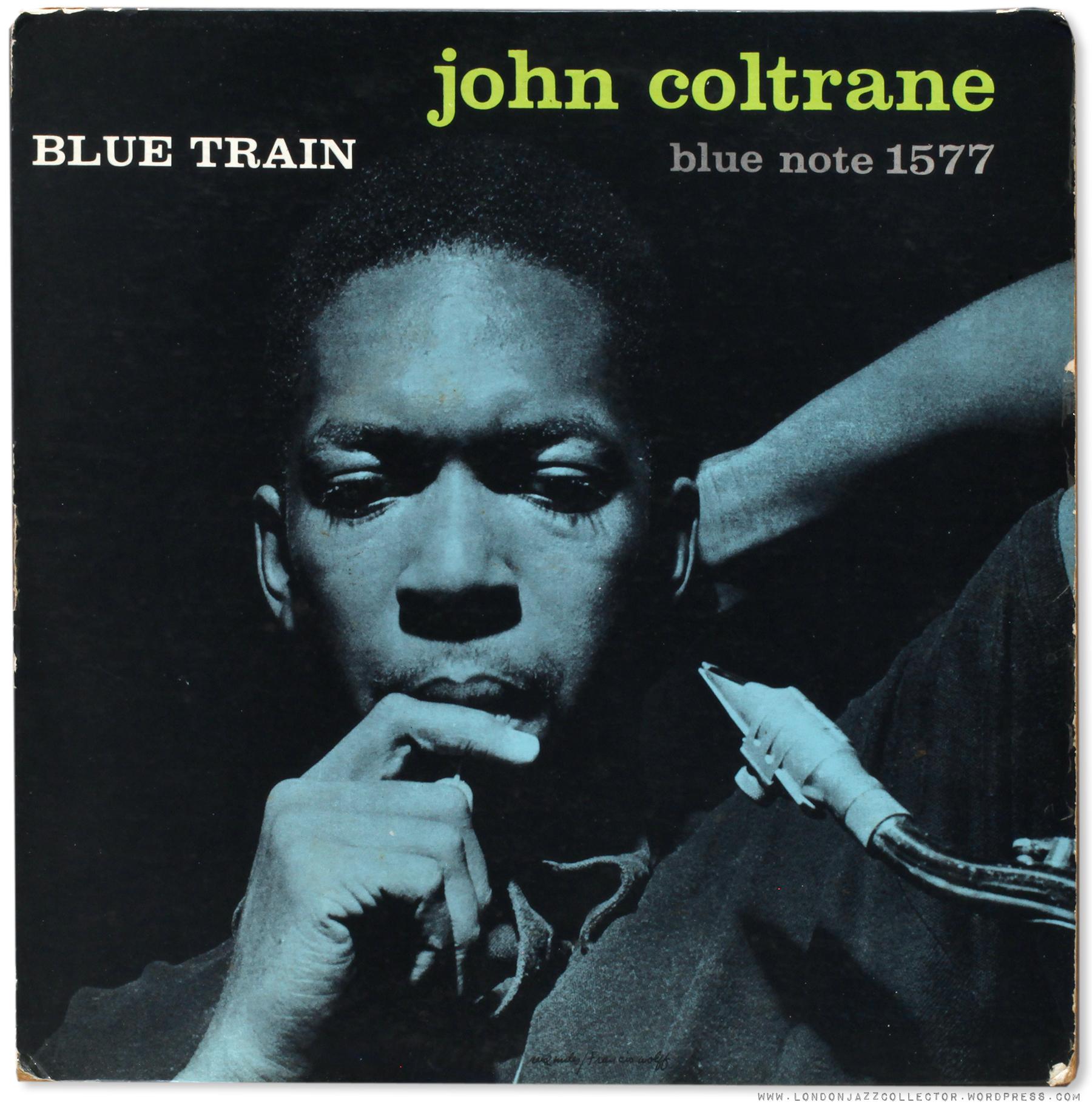La pochette de "Blue Train" de John Coltrane, album Blue Note 1577. [Blue Note]