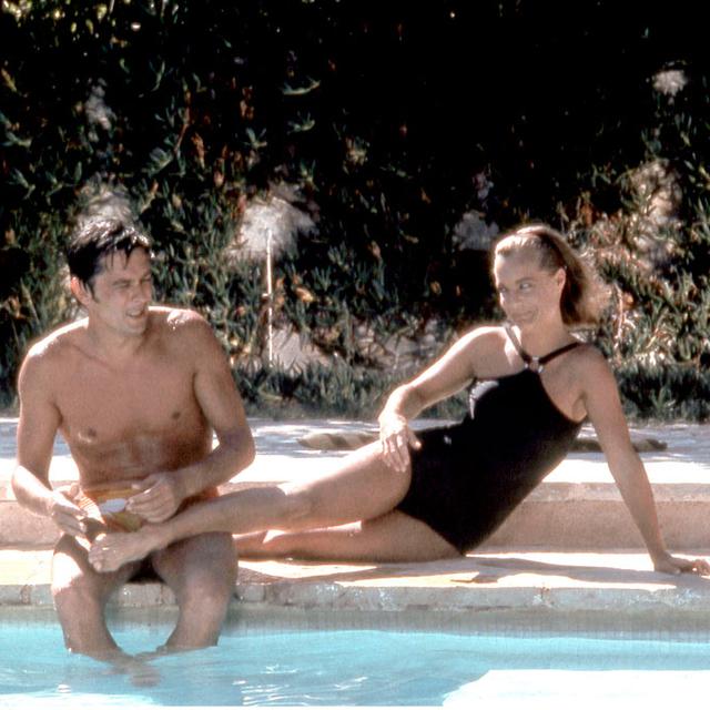 Alain Delon et Romy Schneider dans "La piscine" (1969). [AFP - SNC - Tritone Cinematografica - Collection ChristopheL]