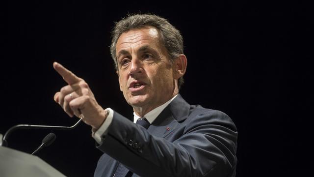 L'ancien président français Nicolas Sarkozy. [AP/Keystone - Laurent Cipriani]