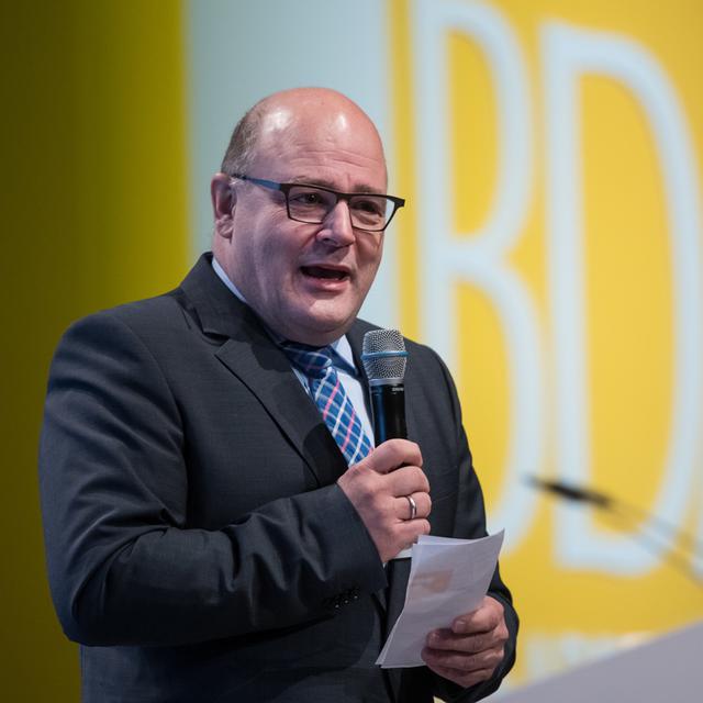 Steffen Kampeter, directeur de l’Union fédérale des organisations patronales allemandes. [DPA/AFP - Bernd von Jutrczenka]