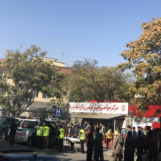 L'attaque visait un bureau de vote du nord de la capitale afghane. [Anadolu Agency/AFP - Khalilur Rahman Salahshoor]