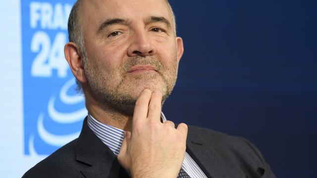 Pierre Moscovici, comissaire européen à l'Economie et aux Affaires financières. [Keystone - Gian Ehrenzeller]