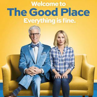 Affiche officielle de la série "The Good Place" de Mike Schur. [nbc.com - nbc.com]