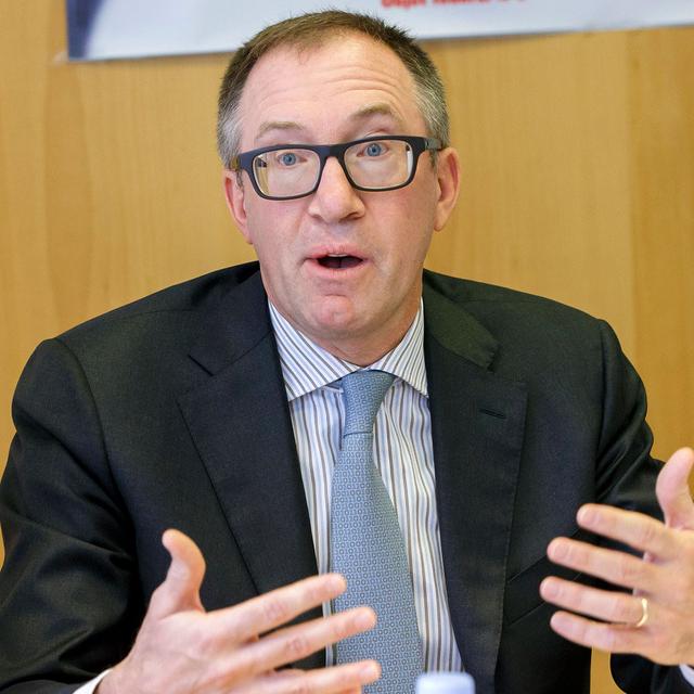 Michel Matter, président de l'Association des médecins du canton de Genève (AMG). [Keystone - Salvatore Di Nolfi]