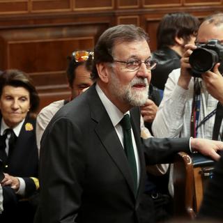 Le Premier ministre espagnol Mariano Rajoy a admis sa défaite avant le vote sur la motion de censure. [Reuters - Sergio Perez]