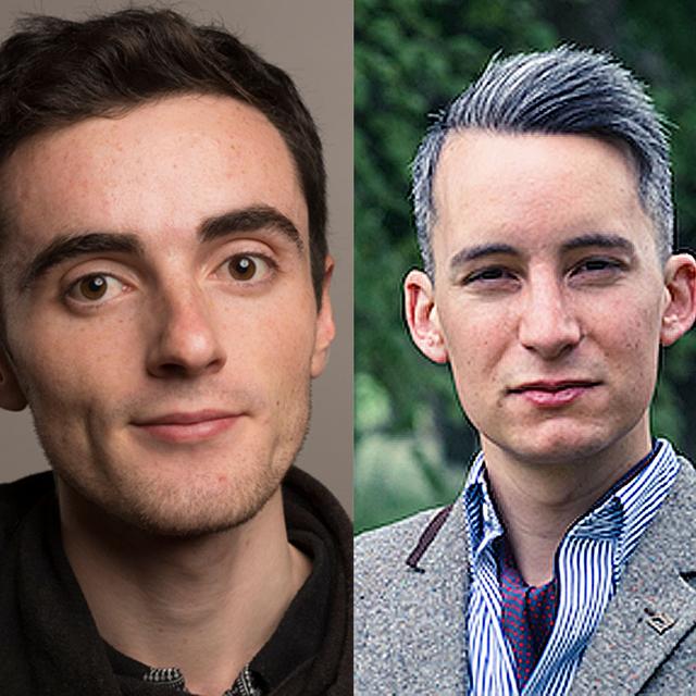 Nicolas Jutzet et Damiano Lepori. [Keystone/Unifr - Ennio Leanza]