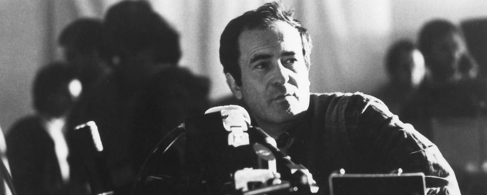 Bernardo Bertolucci sur le tournage du film "Le dernier Empereur". [AFP - Jerry Thomas / RPC / Hemdale / Y / Collection ChristopheL]