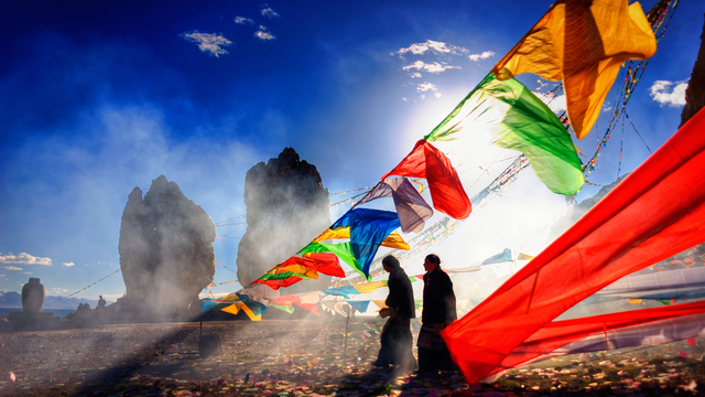 Le Tibet sur RTS Découverte [Fotolia - Yurybirukov]