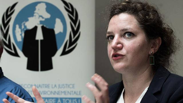 Marie Toussaint, présidente de l'association Notre affaire à tous. [AFP - Philippe Lopez]