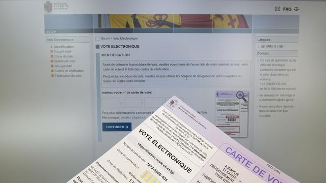 Le journaliste avait testé les failles du système de vote électronique. [keystone - Martial Trezzini]