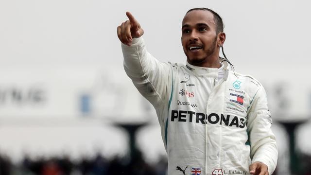 Hamilton a remporté sa 66e victoire en 219 Grands Prix. [Ronald Wittek]