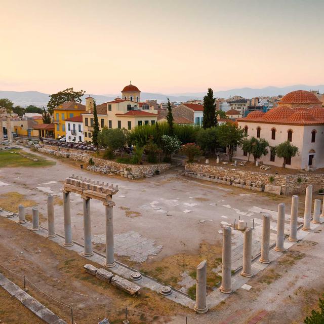 Des ruines de l'Agora d'Athènes. [Fotolia - milangonda]