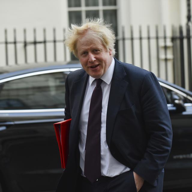 Le ministre britannique des Affaires étrangères Boris Johnson. [Nur Photo/AFP - Alberto Pezzali]