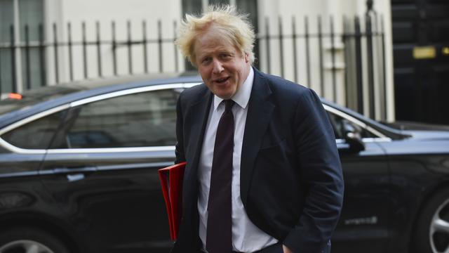 Le ministre britannique des Affaires étrangères Boris Johnson. [Nur Photo/AFP - Alberto Pezzali]