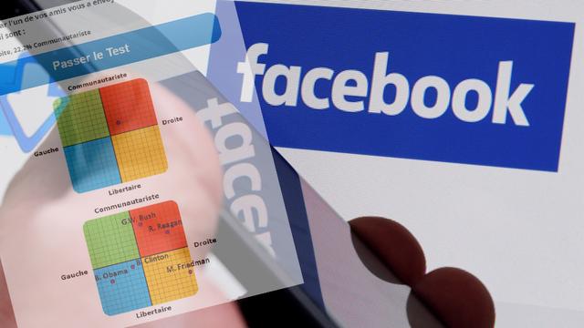 Des centaines de personnes ont fait le test d'IDR Labs sur Facebook. [Reuters/DR]