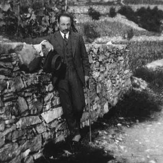 Portrait de l'écrivain Rainer Maria Rilke. [TSR - DR]